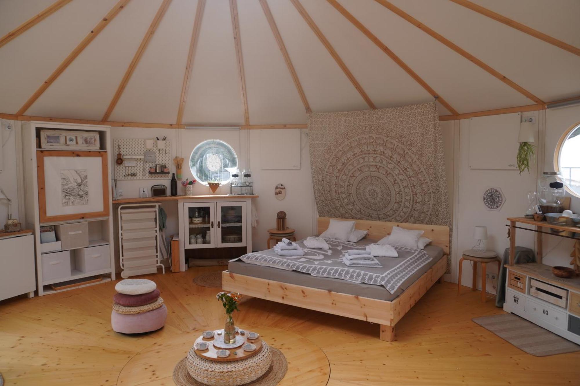 Gerhardhof - Zimmer Glamping Camping Wildermieming Exterior foto