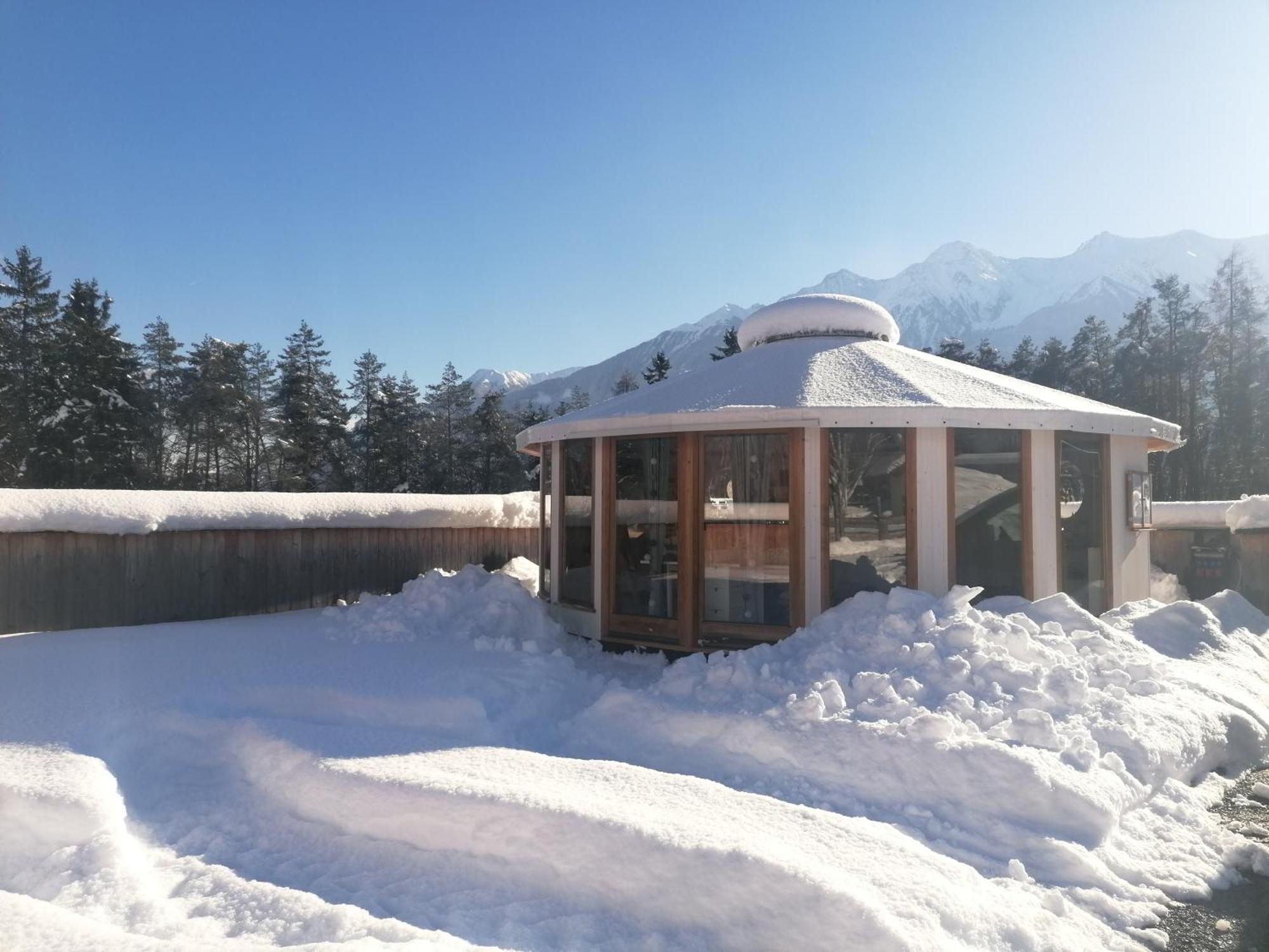 Gerhardhof - Zimmer Glamping Camping Wildermieming Exterior foto